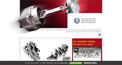 Desktop Screenshot of forged-pistons.co.uk